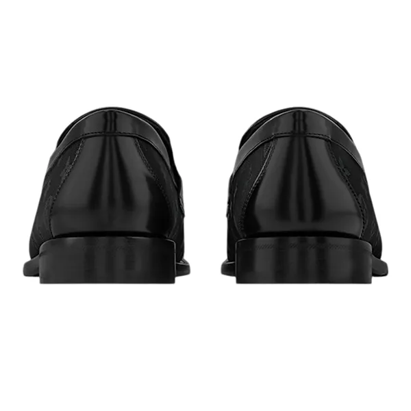 Giày Lười Nam Louis Vuitton LV Major Loafers Monogram Eclipse 1ADE65 Màu Đen Size 39