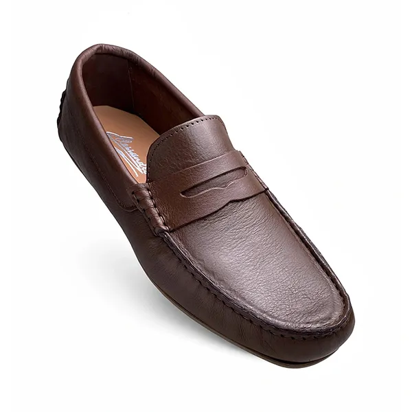 Giày Lười Nam Made In Italy Alex-13_Brown (20-Marrone) Màu Nâu Size 39