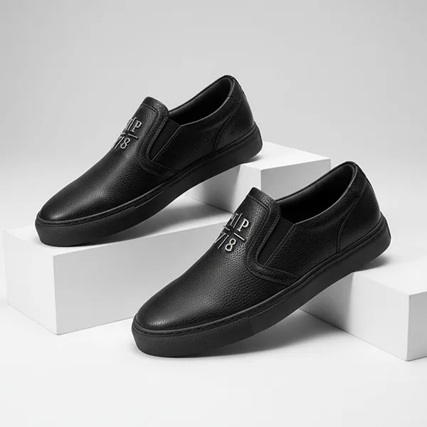 Giày Slip On Philipp Plein LAES-USC0972-PLE010N_0202 Màu Đen Size 39