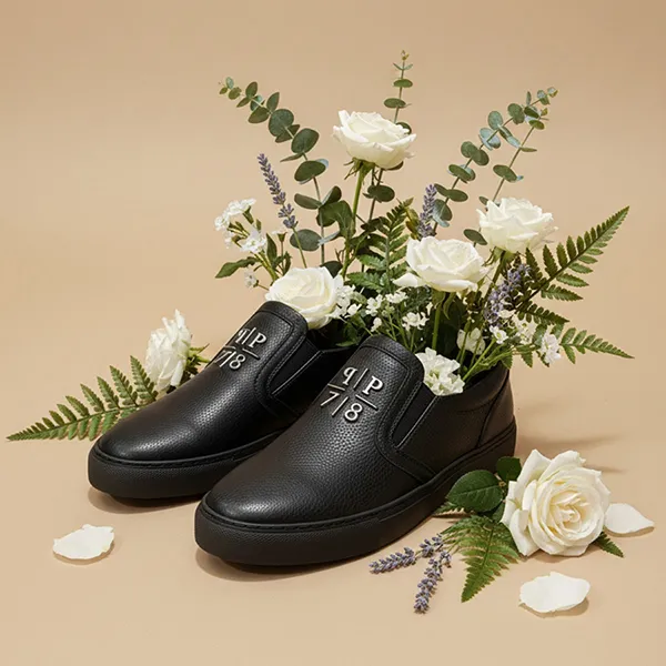 Giày Slip On Philipp Plein LAES-USC0972-PLE010N_0202 Màu Đen Size 39