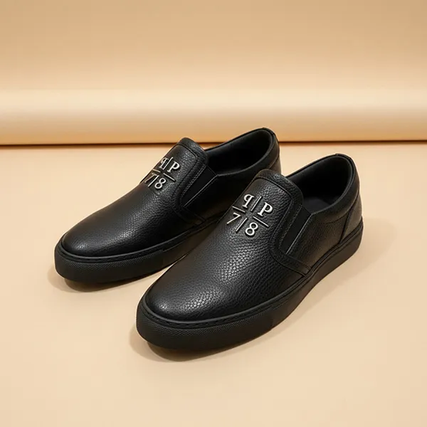 Giày Slip On Philipp Plein LAES-USC0972-PLE010N_0202 Màu Đen Size 39