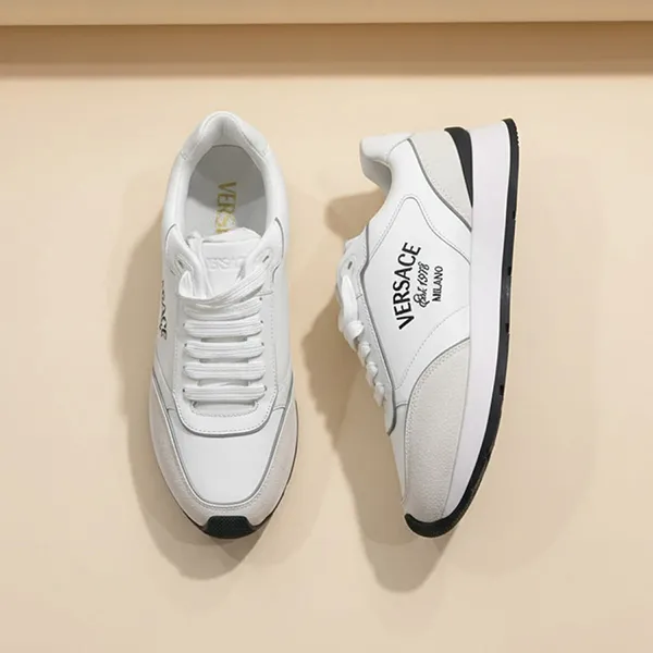 Giày Sneaker Nam Versace 1021242 1A15643 1W000 Màu Trắng Size 40