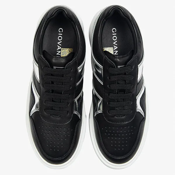 Giày Sneaker Nữ Giovanni DSH0043-1NK Màu Đen Size 35