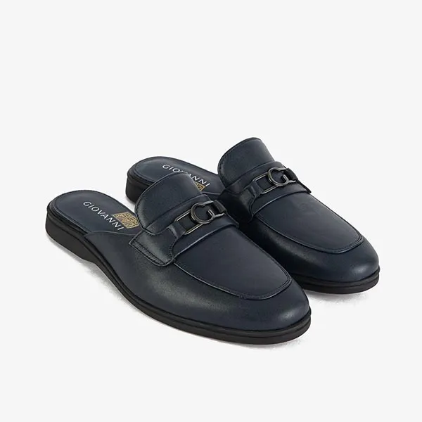 Giày Sục Nam Giovanni Gentle Flow Closed Mule GMU0002-1NN Màu Xanh Navy Size 38