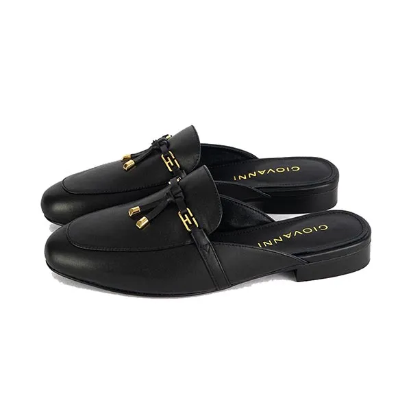 Giày Sục Nữ Giovanni Gentle Flow Closed Mule DMU0001-1NK Màu Đen Size 35
