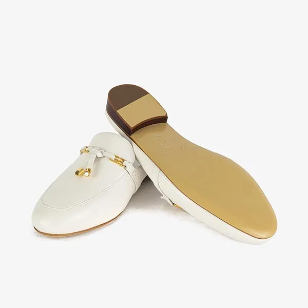 Giày Sục Nữ Giovanni Gentle Flow Closed Mule DMU0001-1WH Màu Trắng Size 35