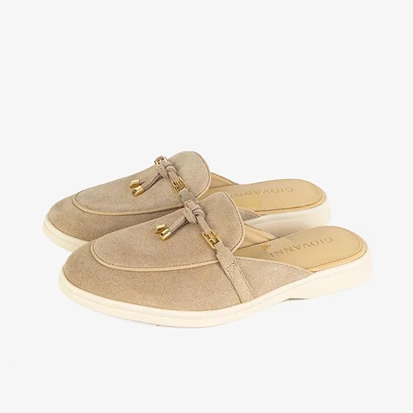 Giày Sục Nữ Giovanni Gentle Flow Closed Mule DMU0002-1NE Màu Be Size 35