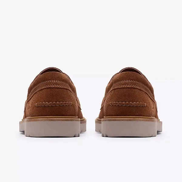 Giày Tây Nam Clarks Moc 84529 Màu Nâu Size 39.5