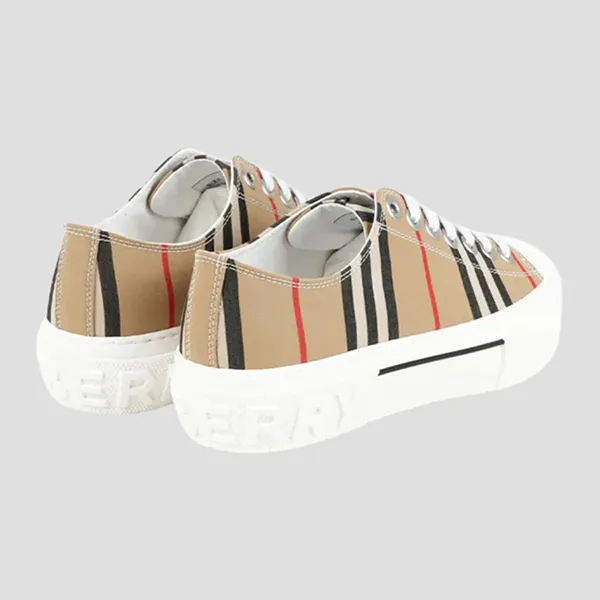 Giày Thể Thao Burberry With Check In Beige 8113696 Shoes Màu Beige Size 40