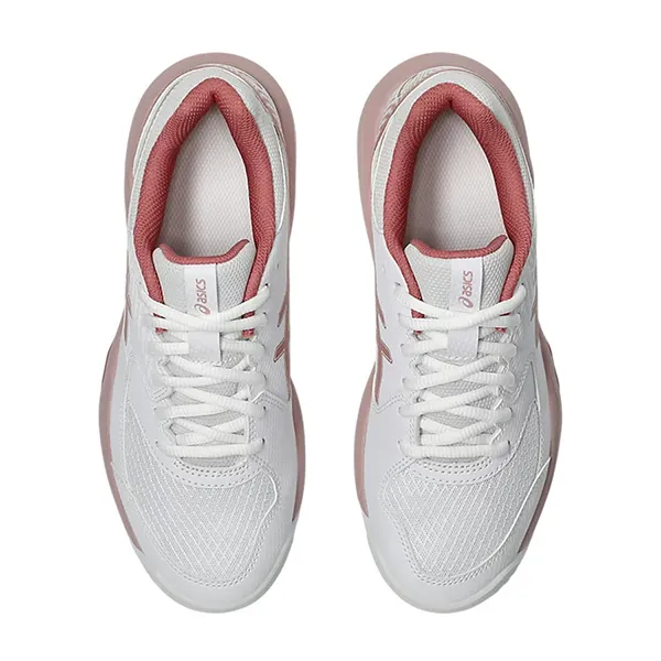 Giày Thể Thao Nữ Tennis/Pickleball Nữ Asics Gel-Dedicate 8 1042A237.106 White/Rose Rouge Màu Trắng/Hồng Size 37