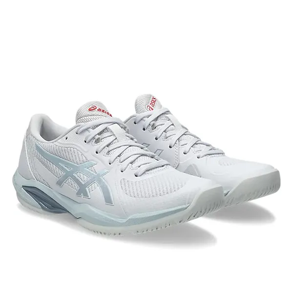 Giày Thể Thao Pickleball Nữ Asics Solution Swift Ff 2 1042A265.104 Màu Trắng/Xanh Size 37