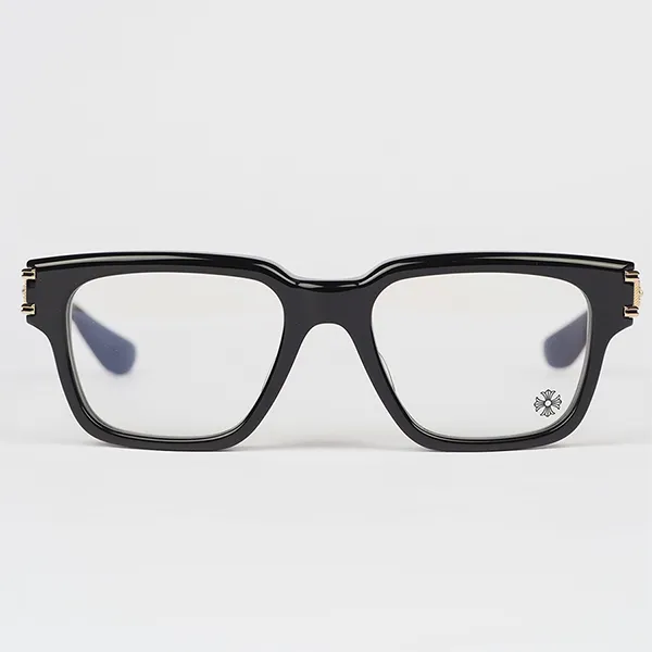 Gọng Kính Chrome Hearts Black Gold Plated Glasses Màu Đen - Vàng