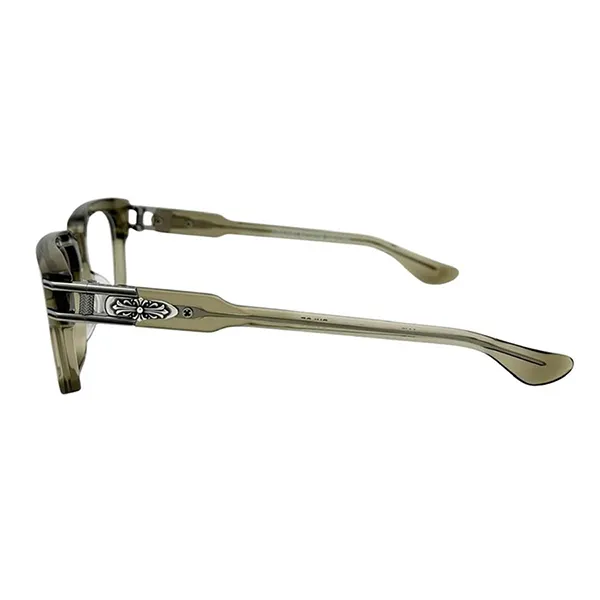 Gọng Kính Chrome Hearts Bulge Army Glasses Màu Vàng Nâu