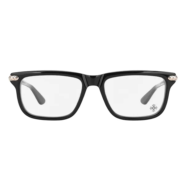 Gọng Kính Chrome Hearts Little Dinger Black 18K Gold Plated Màu Đen