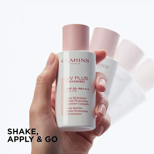 Kem Chống Nắng Clarins UV Plus Advanced Rosy Glow SPF50/PA++++ UVA-UVB 50ml