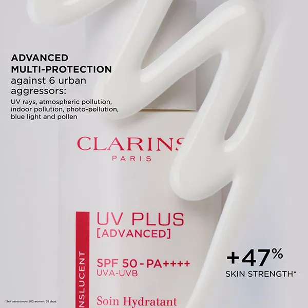 Kem Chống Nắng Clarins UV Plus Advanced Translucent SPF50/PA++++ UVA-UVB 50ml