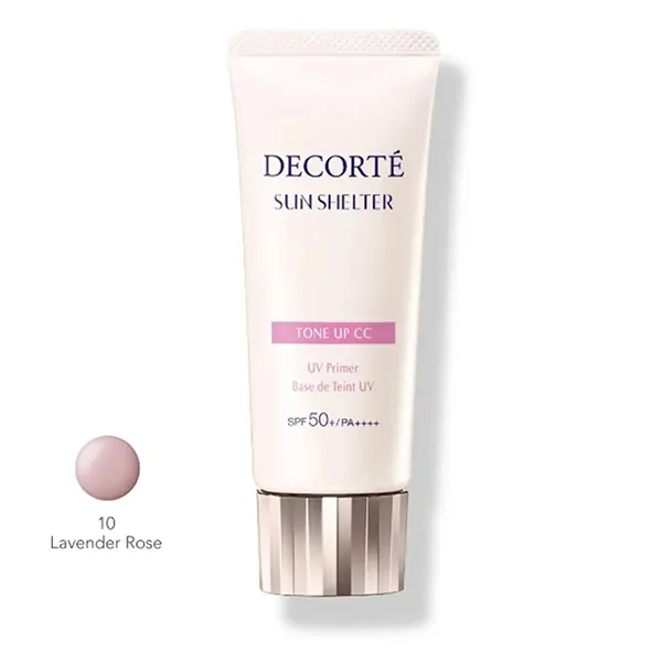 Kem Chống Nắng Decorté Tone Up CC Cream UV Primer 10 Lavender Rose (SPF50+/PA ++++) 32ml