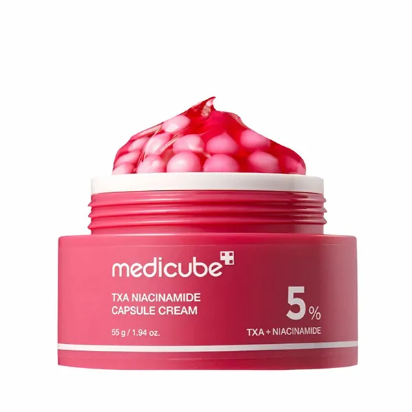 Kem Dưỡng Ẩm Dạng Viên Nang Medicube TXA Niacinamide Capsule Cream 55g