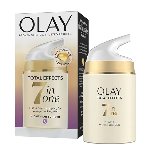 Kem Dưỡng Ẩm Olay Total Effects 7in1 Night Moisturiser With Niacinamide 50ml