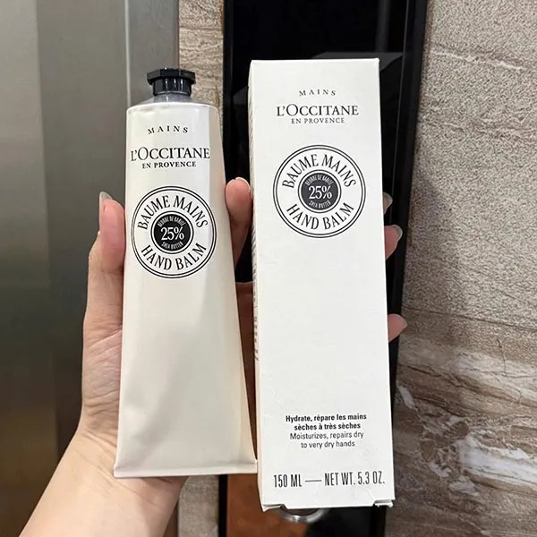 Kem Dưỡng Da Tay Mềm Mại L'Occitane 25% Shea Butter Hand Balm 150ml (Vỏ Mới)
