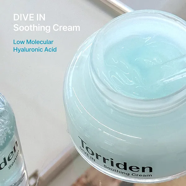 Kem Dưỡng Làm Dịu Da Torriden Dive In Low Molecular Hyaluronic Acid Soothing Cream 100ml