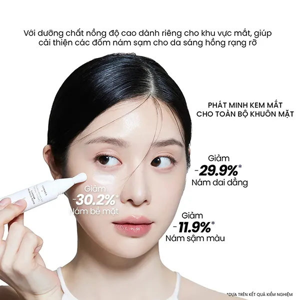 Kem Dưỡng Sáng Mờ Nám Da Mặt Và Mắt AHC Pro Shot Gluta-Ctivation Bright 3 30ml