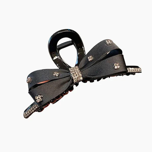 Kẹp Tóc Nữ Meri Charming Fabric HC219 Màu Đen