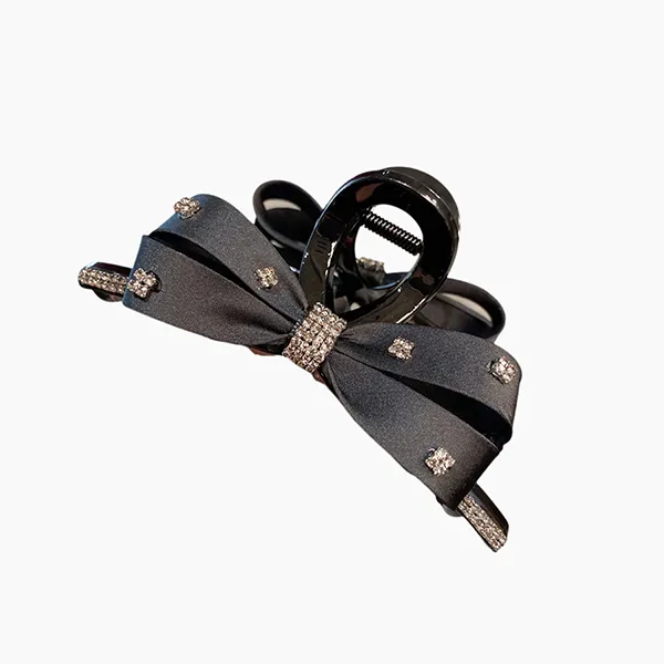 Kẹp Tóc Nữ Meri Charming Fabric HC219 Màu Đen