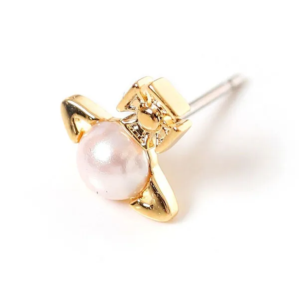 Khuyên Tai Nữ Vivienne Westwood Balbina Earrings 8050889135258 Màu Vàng