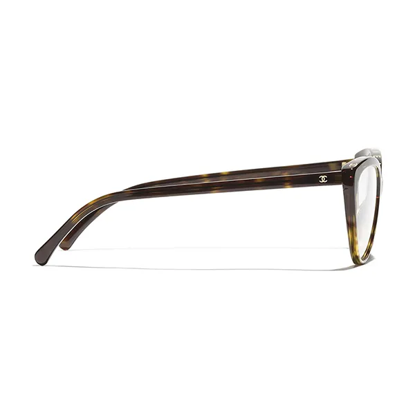 Kính Mắt Cận Chanel Cat Eyes Eyeglasses Acetate CH3393 C714 Màu Nâu Havana