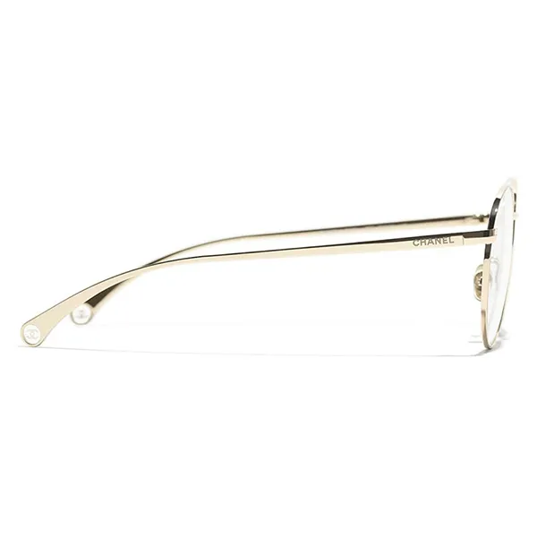 Kính Mắt Cận Chanel Eyeglasses Light Gold CH2209 C395 Màu Vàng Gold