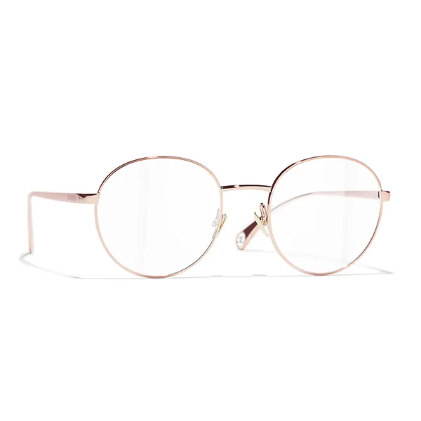 Kính Mắt Cận Chanel Oval Eyeglasses CH2209 C226 Màu Hồng