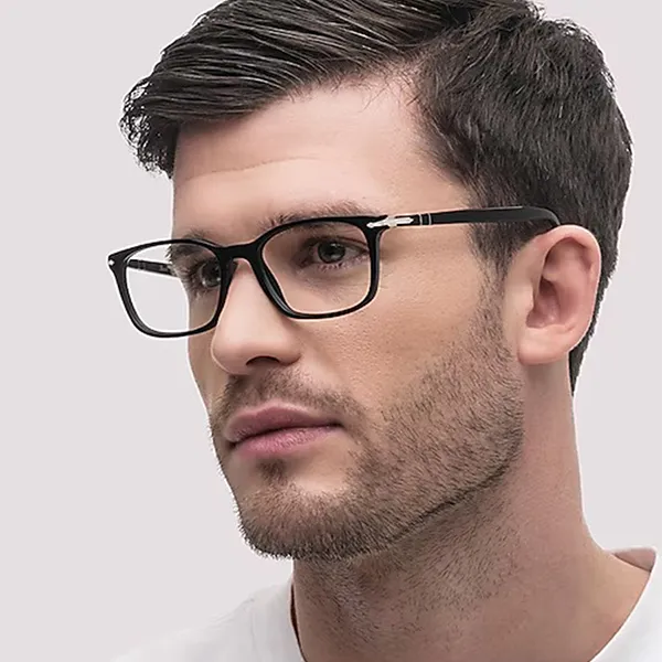 Kính Mắt Cận Persol Eyeglasses In Black PO3189V Màu Đen