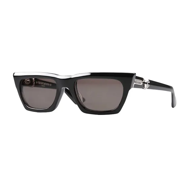 Kính Mát Chrome Hearts Cliterally Sunglasses Màu Đen