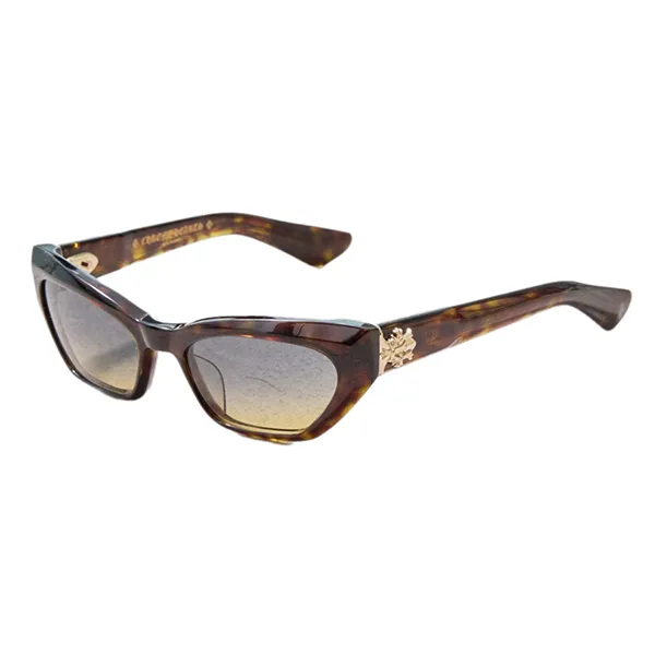 Kính Mát Chrome Hearts Hallla Baluuuu Dark Tortoise Màu Nâu