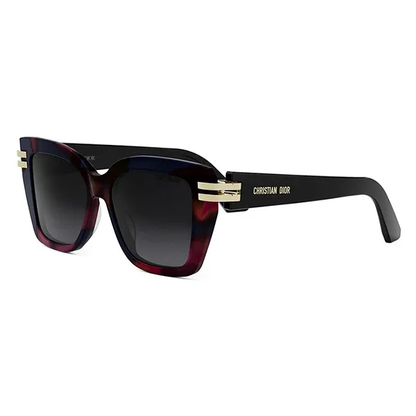 Kính Mát Dior S1F Oversized Butterfly Sunglasses In Red Havana S1F 25A1 Màu Đỏ Havana
