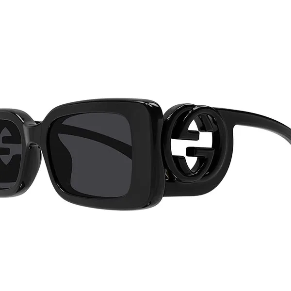 Kính Mát Gucci GG1325S 001 Black Sunglasses Màu Đen
