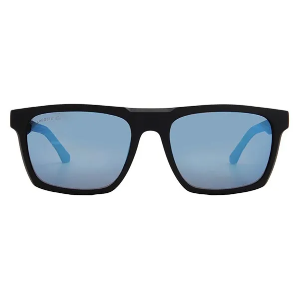 Kính Mát Nam Lacoste Blue Square Men's Sunglasses L957S 002 56 Màu Xanh Đen
