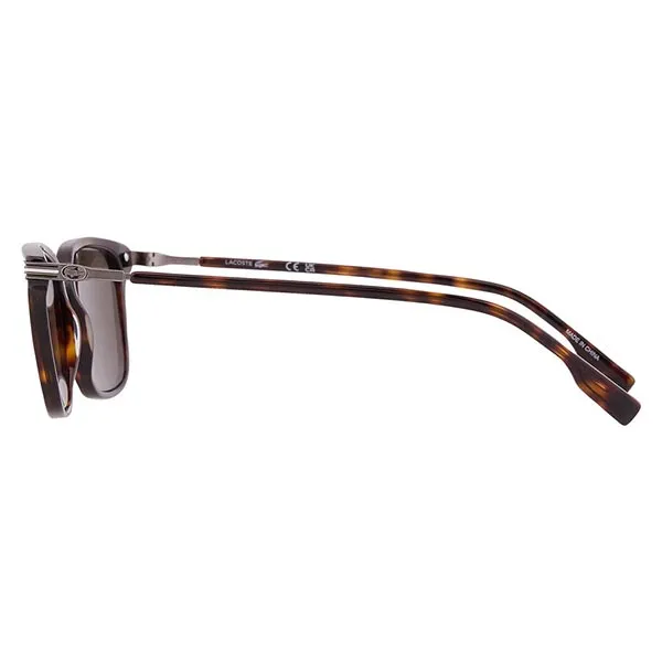 Kính Mát Nam Lacoste Brown Square Men's Sunglasses L6035S 230 53 Màu Nâu