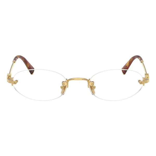 Kính Mắt Cận Nữ Miu Miu VMU53W 5AK1O1 Màu Vàng Gold