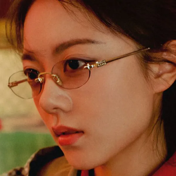 Kính Mắt Cận Nữ Miu Miu VMU53W 5AK1O1 Màu Vàng Gold