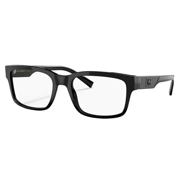 Kính Mắt Cận Unisex Dolce & Gabbana D&G Eyeglasses DG3352 Màu Đen