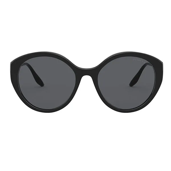 Kính Mát Unisex Prada PR 18XS 1AB5Z1 55 Black Polar Dark Grey Pol Màu Đen Xám