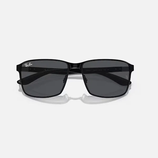 Kính Mát Unisex Rayban RB3721 186/87 Màu Đen Xám