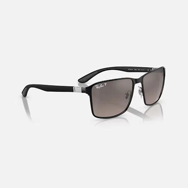 Kính Mát Unisex Rayban RB3721CH 186/5J Polarized+ Lenses Màu Xám Đen
