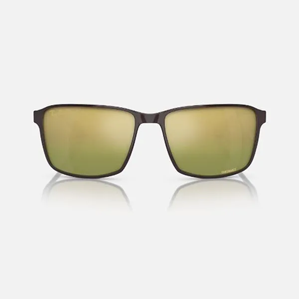 Kính Mát Unisex Rayban RB3721CH 188/6O Polarized+ Lenses Màu Xanh Green
