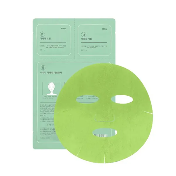 Mặt Nạ Be' Balance Vải Vi Sợi Hỗ Trợ Giảm Mụn Acala Micro Fiber Mask 3in1 (1 Hộp 10 Cái)