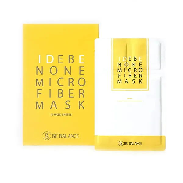 Mặt Nạ Be' Balance Vải Vi Sợi Idebenone Micro Fiber Mask (1 Hộp 10 Cái)