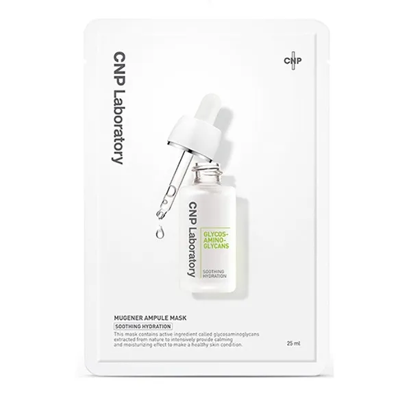 Mặt Nạ Cấp Ẩm Làm Dịu Da CNP Laboratory Mugener Calming Ampule Mask (1 Hộp x 10 Miếng)