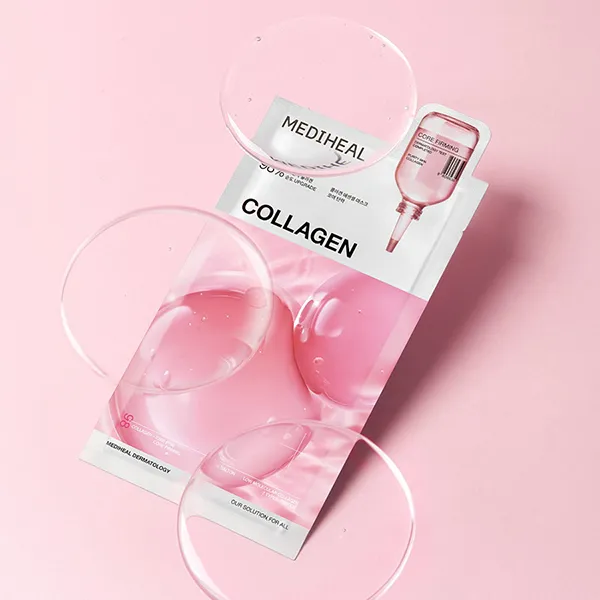 Mặt Nạ Nâng Cơ Da Mediheal Collagen Essential Mask Core Firming Mask (1 Hộp x 10 Miếng)